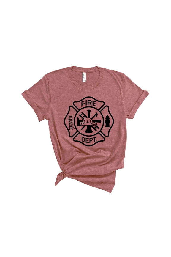 Firefighter Shirt, Fireman Tee, Fire Department Shirt, First Responder Shirt, Gift For Fir