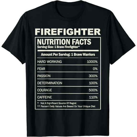 Firefighter Shirts Funny, Courage Fireman Kids, Men, Boys T-Shirt