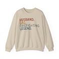 thumbnail image 1 of Firefighter Sweatshirt Gifts Crew Neck Shirt Long Sleeve Unisex, 1 of 4