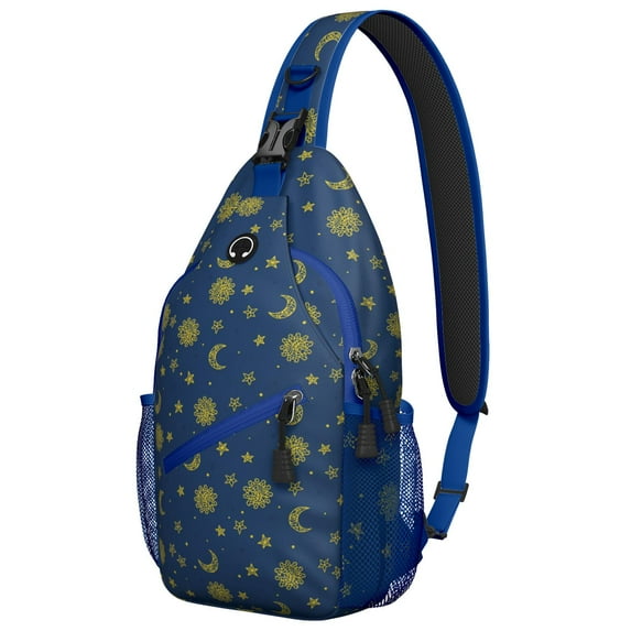 Firefighter Themed Sling Bag for Outdoor Enthusiasts Organized & Anti-Theft Design Ideal for Hiking & Urban Use