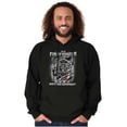 thumbnail image 1 of Firefighter Whats Your Superpower Men's Big & Tall Graphic Hoodie Brisco Brands 2X, 1 of 5