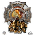thumbnail image 1 of Firefighters - 12" Vinyl Sticker Waterproof Decal, 1 of 1