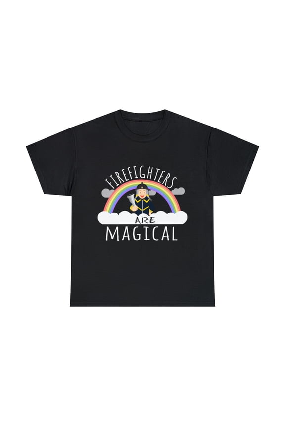 Firefighters Are Magical Graphic Shirt S-5XL