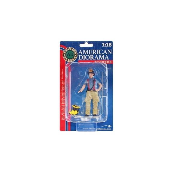 Firefighters - Getting Ready - American Diorama 76319 - 1/18 Scale Figurine - Diorama Accessory