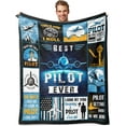 thumbnail image 1 of Firefighters Gifts Blanket, Heavyweight Polyester Fireman Decorative Throw, 60"X50", Ideal Fire Department Gifts for Adults, 1 of 5