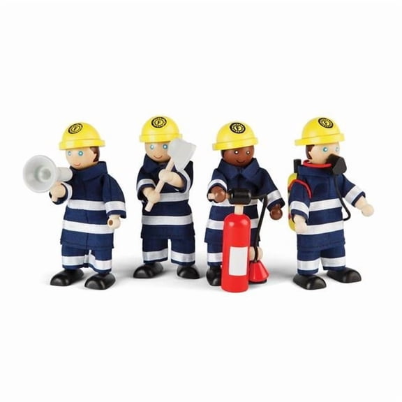 Firefighters Set - Set of 4