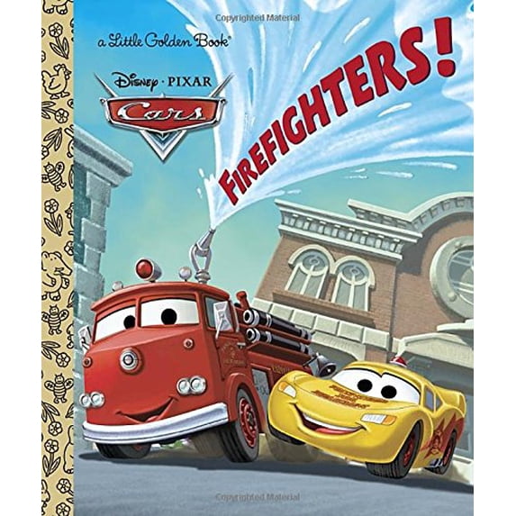 Pre-Owned Firefighters! (Disney/Pixar Cars) (Little Golden Book) (Hardcover) 0736431691 9780736431699
