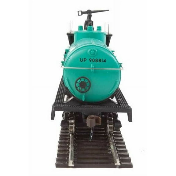 Firefighting Car - Ready to Run -- Union Pacific(R) #908814 (MOW Scheme; green, black)