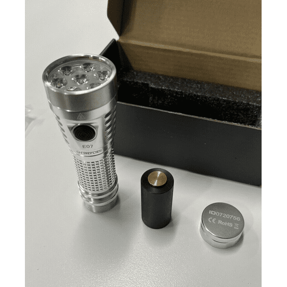 Fireflies FireflyLite E07 Flashlight CREE XP-L High Density V3 6500K Chrome