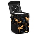 thumbnail image 1 of Fireflies Foldable Car Trash Bin with Lid, Leak-Proof Mini Trash Can, Car Garbage Can, and Hanging Storage Bag, 1 of 6