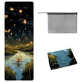 thumbnail image 1 of Fireflies Gym Towel with Storage Bag, 72.8"x26.8", Suitable for Yoga, Pilates, Fitness, etc. - Yoga Towel, Yoga Towels, Yoga Mat Towel, 1 of 6