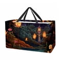thumbnail image 1 of Fireflies Large Capacity, Foldable Reusable Tote Bag - Oxford Cloth Storage Bin, Laundry Bag, Storage Bag, 1 of 7