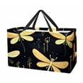 thumbnail image 1 of Fireflies Large Capacity Reusable Foldable Oxford Cloth Grocery Bags: Multifunctional Storage and Easter Basket, 1 of 7