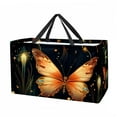 thumbnail image 1 of Fireflies Large Capacity Reusable Foldable Oxford Cloth Storage Basket: Tote Bag, Laundry Organizer, and Storage Box, 1 of 7