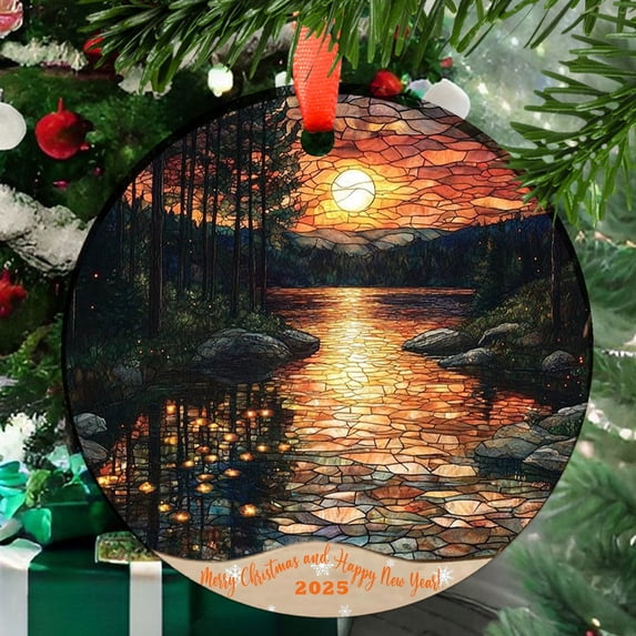 Fireflies Sky 1 Christmas Ornament, Holiday Tree Ornament, Gift for Mom, Love Day Home Decor, Festival Gift Ornament, Keepsake 2025