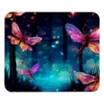 thumbnail image 1 of Firefly 8.3x9.8 Inch Square Non-Slip Rubber Bottom Printed Mouse Pad, Desk Pad for Office and Gaming, 1 of 6