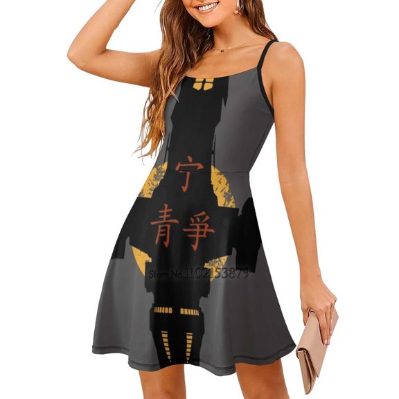 Firefly Back Lacing Backless Dress Square Neck New Plus Size Elegant Women Dress Sci Fi Serenity Firefly Tv Show Wash Dresses