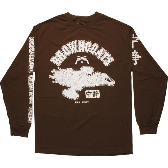 Firefly Browncoats Big Heroes Long Sleeve T-Shirt