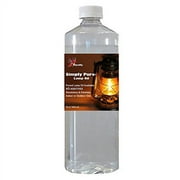 Firefly Candle and Lamp Oil - 32 oz - Smokeless & Virtually Odorless - Clear Liquid Paraffin Fuel - Plo-32