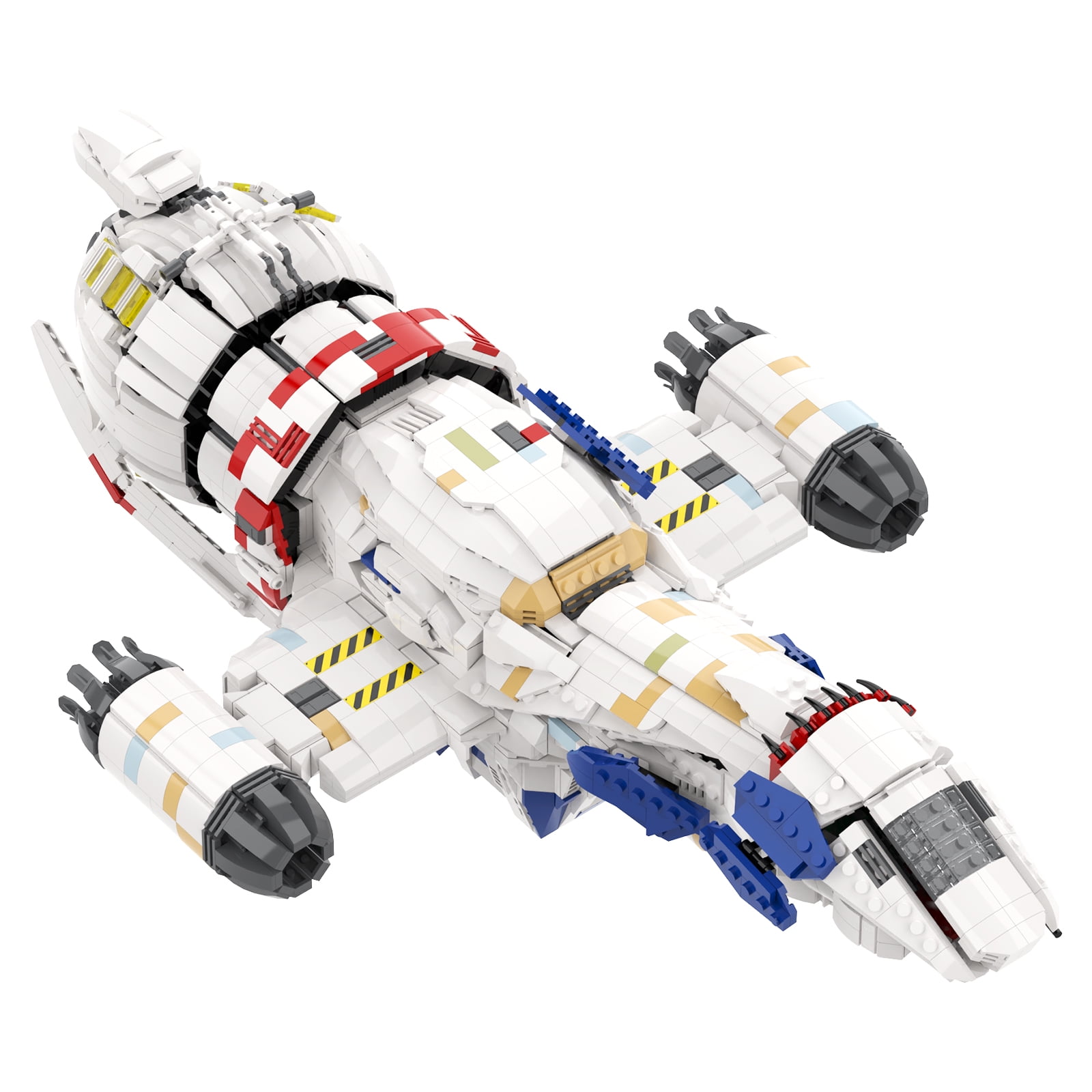 Firefly Class Serenity Building Kit Space Wars Spaceship Firefly Serenity Model Kit NASA Serenity Building Blocks Set for Kids Adults MOC
