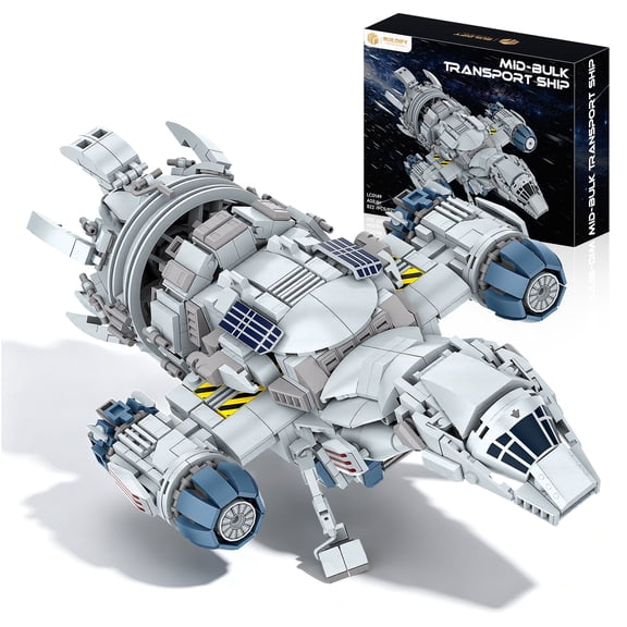 Firefly-Class Spaceship Building Set, Sci-Fi Space Wars Ship Model Toys, Compatible with Lego, Collectible Gift for Adults, 822Pcs