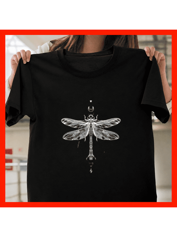 Firefly Elemental Glowing Insect Nature Spirit Whimsical Art Unisex T-Shirt, S-3XL