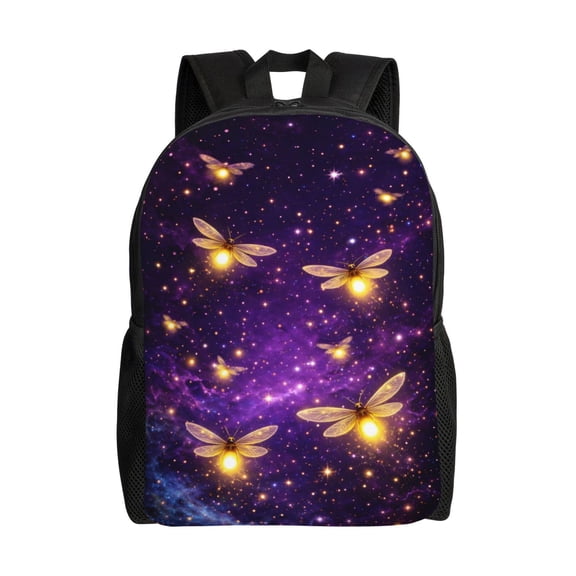 Firefly Galaxy Night Backpack Large Capacity Laptop Bag for Men and Women