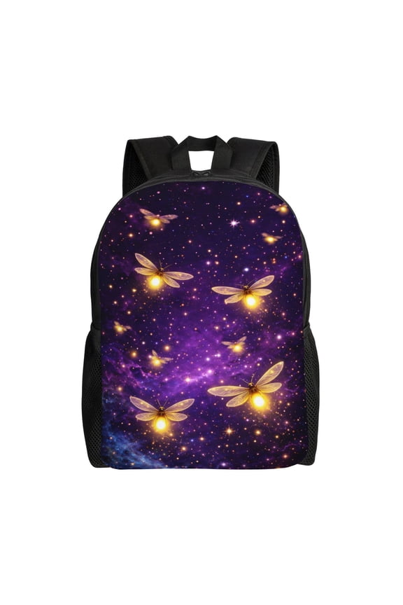 Firefly Galaxy Night Backpack Large Capacity Laptop Bag for Men and Women