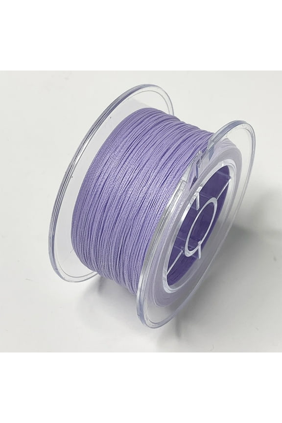0.2mm Braided Beading Thread & Chinese Knotting Cord, Durable Bracelet String for Jewelry Making, Keychains & Lanyards, A07