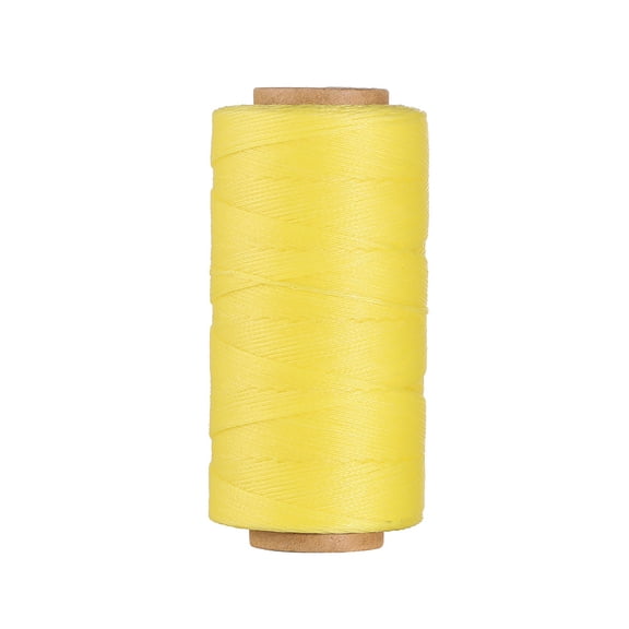 Firefly Hope 0.8mm Flat Waxed Sewing String, 3 Pcs Durable Wax Thread for Leatherwork, Shoe Fixing and Book Binding, Spool Not Included, B11