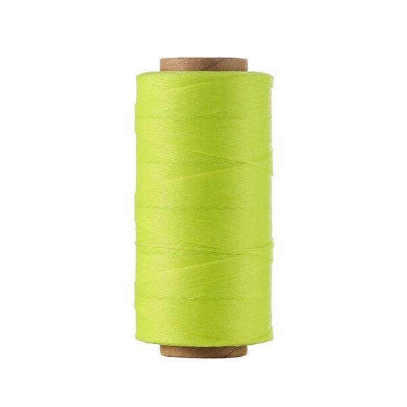 Firefly Hope 0.8mm Flat Waxed Sewing String, 3 Pcs Durable Wax Thread for Leatherwork, Shoe Fixing and Book Binding, Spool Not Included, B12