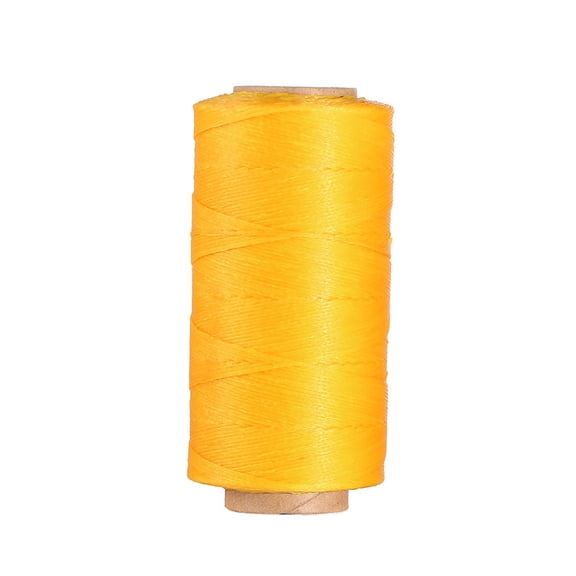 Firefly Hope 0.8mm Flat Waxed Sewing String, 3 Pcs Durable Wax Thread for Leatherwork, Shoe Fixing and Book Binding, Spool Not Included, B13