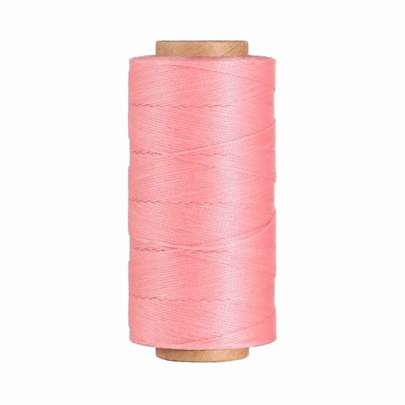 Firefly Hope 0.8mm Flat Waxed Sewing String, 3 Pcs Durable Wax Thread for Leatherwork, Shoe Fixing and Book Binding, Spool Not Included, B14