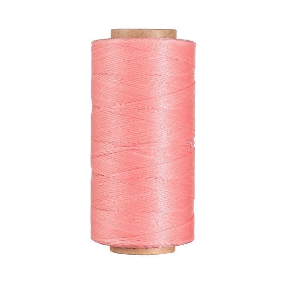 Firefly Hope 0.8mm Flat Waxed Sewing String, 3 Pcs Durable Wax Thread for Leatherwork, Shoe Fixing and Book Binding, Spool Not Included, B15
