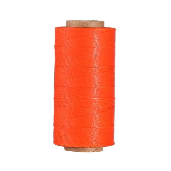 Firefly Hope 0.8mm Flat Waxed Sewing String, 3 Pcs Durable Wax Thread for Leatherwork, Shoe Fixing and Book Binding, Spool Not Included, B18