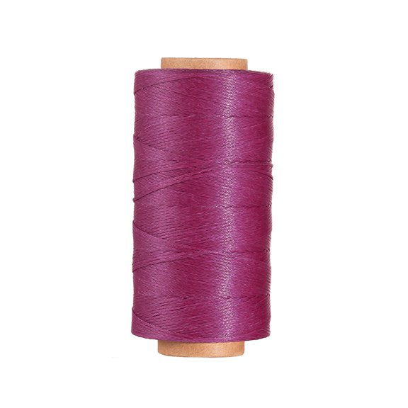 Firefly Hope 0.8mm Flat Waxed Sewing String, 3 Pcs Durable Wax Thread for Leatherwork, Shoe Fixing and Book Binding, Spool Not Included, B20