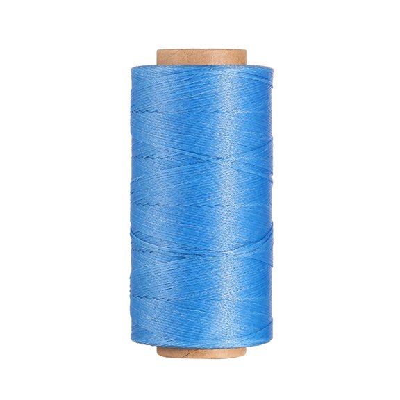 Firefly Hope 0.8mm Flat Waxed Sewing String, 3 Pcs Durable Wax Thread for Leatherwork, Shoe Fixing and Book Binding, Spool Not Included, B23