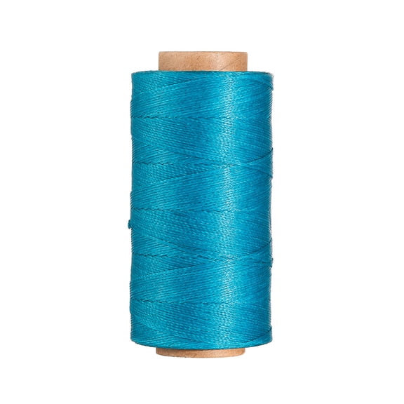 Firefly Hope 0.8mm Flat Waxed Sewing String, 3 Pcs Durable Wax Thread for Leatherwork, Shoe Fixing and Book Binding, Spool Not Included, B26