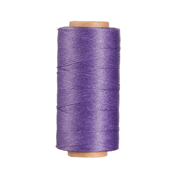 Firefly Hope 0.8mm Flat Waxed Sewing String, 3 Pcs Durable Wax Thread for Leatherwork, Shoe Fixing and Book Binding, Spool Not Included, B30