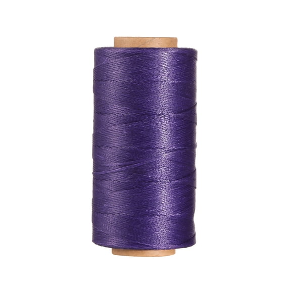 Firefly Hope 0.8mm Flat Waxed Sewing String, 3 Pcs Durable Wax Thread for Leatherwork, Shoe Fixing and Book Binding, Spool Not Included, B31