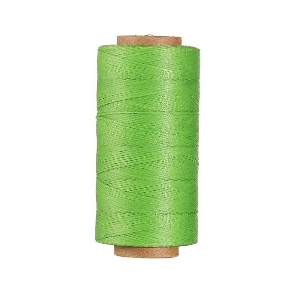 Firefly Hope 0.8mm Flat Waxed Sewing String, 3 Pcs Durable Wax Thread for Leatherwork, Shoe Fixing and Book Binding, Spool Not Included, B32