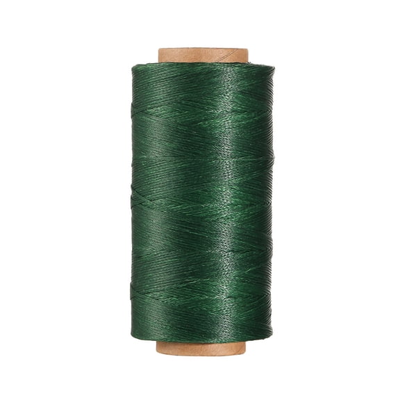 Firefly Hope 0.8mm Flat Waxed Sewing String, 3 Pcs Durable Wax Thread for Leatherwork, Shoe Fixing and Book Binding, Spool Not Included, B35