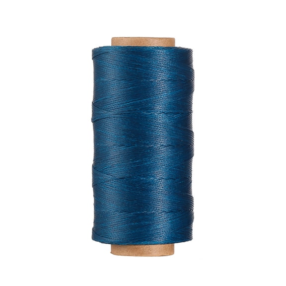 Firefly Hope 0.8mm Flat Waxed Sewing String, 3 Pcs Durable Wax Thread for Leatherwork, Shoe Fixing and Book Binding, Spool Not Included, B38