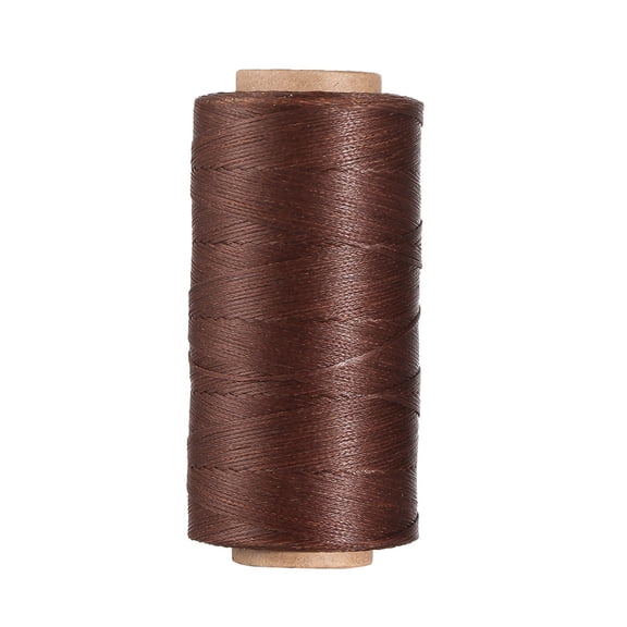 Firefly Hope 0.8mm Flat Waxed Sewing String, 3 Pcs Durable Wax Thread for Leatherwork, Shoe Fixing and Book Binding, Spool Not Included, B42