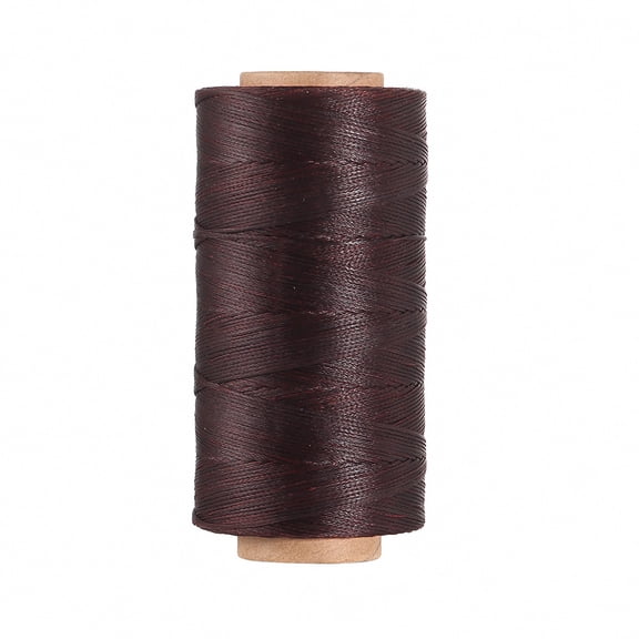 Firefly Hope 0.8mm Flat Waxed Sewing String, 3 Pcs Durable Wax Thread for Leatherwork, Shoe Fixing and Book Binding, Spool Not Included, B45