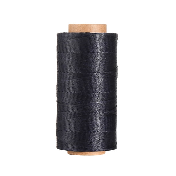 Firefly Hope 0.8mm Flat Waxed Sewing String, 3 Pcs Durable Wax Thread for Leatherwork, Shoe Fixing and Book Binding, Spool Not Included, B47