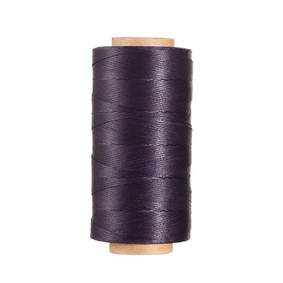 Firefly Hope 0.8mm Flat Waxed Sewing String, 3 Pcs Durable Wax Thread for Leatherwork, Shoe Fixing and Book Binding, Spool Not Included, B48