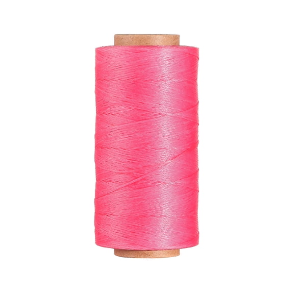 Firefly Hope 0.8mm Flat Waxed Sewing String, 3 Pcs Durable Wax Thread for Leatherwork, Shoe Fixing and Book Binding, Spool Not Included, B4