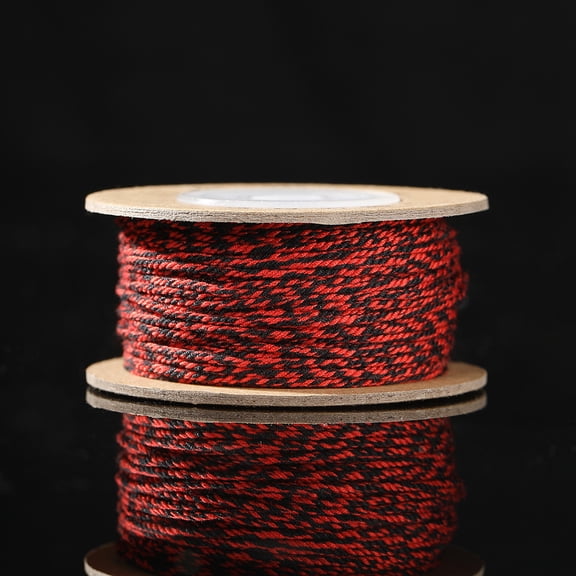 Firefly Hope 1.2mm Twisted Cord Rope 2pcs, Decorative Trim Craft Cord for DIY Jewelry, Sewing & Handmade Craft Projects,A07