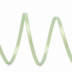 Firefly Hope 1 Roll Fade-Resistant Wrinkle-Free Light Green 1/8-Inch Double-Sided Satin Craft Ribbon, 50-Yard Thin Ribbon for Gift Wrapping, Party Decor, Jewelry Hanging Embellishments